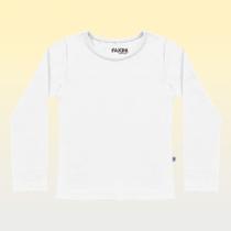 Blusa Infantil Manga Longa Algodão Cotton Fakini Juvenil