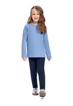 Blusa Infantil Manga Longa em Meia Malha Bee Loop