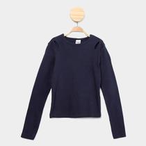 Blusa Infantil Manga Longa Hering Casual Menina Blusa Infantil Manga Longa Hering Casual Menina
