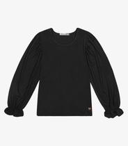 Blusa Infantil Manga Longa Trick Nick Preto