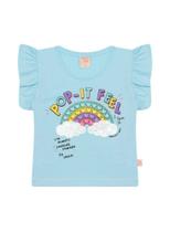 Blusa infantil menina azul