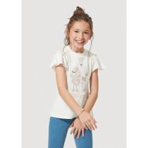 Blusa Infantil Menina Com Paetê E Babado - hering Blusa Infantil Menina Com Paetê E Babado - hering
