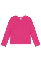 Blusa infantil menina em cotton Brandili Básicos