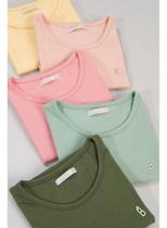 Blusa Infantil Menina em Cotton Blusa Infantil Menina em Cotton