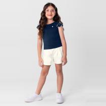 Blusa infantil menina em malha Mundi