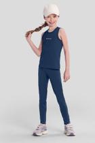 Blusa infantil menina em malha poliamiada Brandili Active