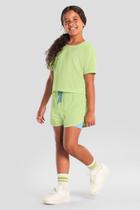 Blusa infantil menina esportiva Brandili Active Blusa infantil menina esportiva Brandili Active