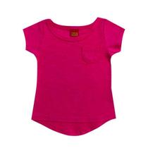 blusa infantil menina flamê pink kyly