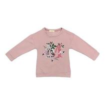 Blusa Infantil Menina Flores Mily