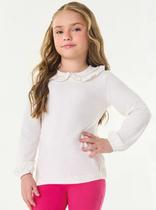Blusa infantil menina gola boneca Trick Nick