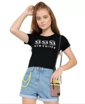 Blusa Infantil Menina Na Na Na - Malwee Kids