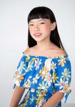 Blusa Infantil Menina Ombro A Ombro Floral - Hering