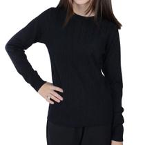 Blusa Infantil Menina Pixe Love Tricot Preta - 810033