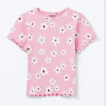 Blusa Infantil Menina Verão Floral - Hering Kids Blusa Infantil Menina Verão Floral - Hering Kids