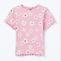 Blusa Infantil Menina Verão Floral - Hering Kids Blusa Infantil Menina Verão Floral - Hering Kids