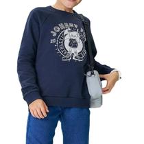 Blusa Infantil Menino Johnny Fox Azul Marinho - 89130 Blusa Infantil Menino Johnny Fox Azul Marinho - 89130
