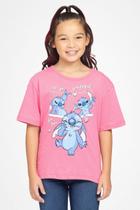 Blusa Infantil Personagem Stitch Grateful - Fakini