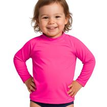 Blusa Infantil Praia Piscina Natação Proteção Solar 1 Ao 10