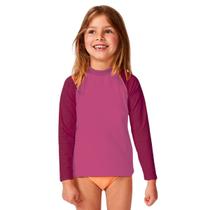 Blusa infantil Proteção Solar UV 50+ Masculina Feminina Bebê