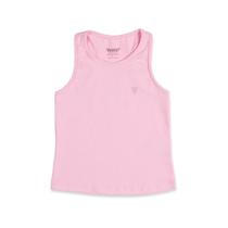 Blusa Infantil Regata Cotton Coração - Yuk's