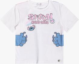 Blusa infantil stitch abraco momi