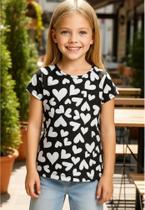 Blusa Infantil Tamanho 08/10 Menina Verão Alenice/Mundi