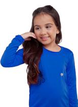 Blusa Infantil Uv Térmica Menina Proteção Solar Segunda Pele