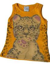 Blusa Infantil Verão Tigre - Kely &amp Kety