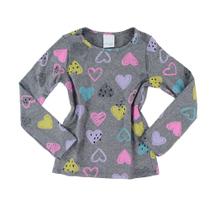 Blusa Infanto Juvenil Feminina Malwee ML Cinza - 100007