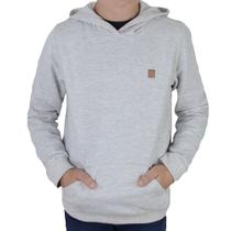 Blusa Infanto Juvenil Masculina Ogochi Moletom Cinza Mescla Blusa Infanto Juvenil Masculina Ogochi Moletom Cinza Mescla
