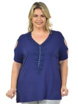 Blusa inglesa plus size fenomenal