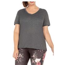 Blusa Inside Voices Live - Mescla esc - P Blusa Inside Voices Live - Mescla esc - P