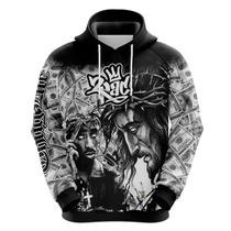 Blusa Jaqueta Casaco Two 2 Pac Hip Hop Rap Rapper Blusa Jaqueta Casaco Two 2 Pac Hip Hop Rap Rapper