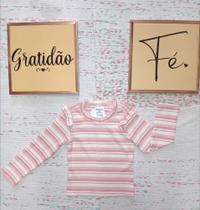 Blusa Justa Canelada List Tamanho02
