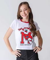 Blusa Juvenil Hello Kitty Tam 10 a 16 Off White-91068 Blusa Juvenil Hello Kitty Tam 10 a 16 Off White-91068
