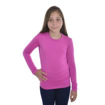 Blusa juvenil manga longa peluciada Dicors