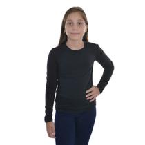 Blusa juvenil manga longa peluciada Dicors