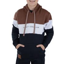 Blusa Juvenil Masculina Applicato Moletom Colorida - APT377