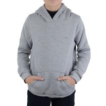 Blusa Juvenil Masculina Ogochi Moletom Cinza - 026496 Blusa Juvenil Masculina Ogochi Moletom Cinza - 026496