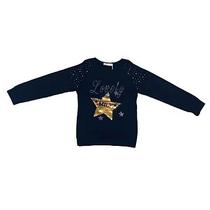 Blusa Juvenil Menina Estrela Paetê Blusa Juvenil Menina Estrela Paetê