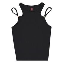 Blusa Juvenil Menina - Preto - 52401-51 Blusa Juvenil Menina - Preto - 52401-51