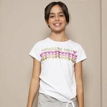 Blusa Juvenil Mily Corações Blusa Juvenil Mily Corações