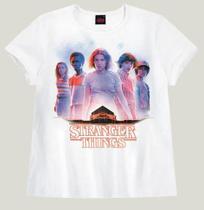 Blusa Juvenil Stranger Things Branca - Malwee Blusa Juvenil Stranger Things Branca - Malwee