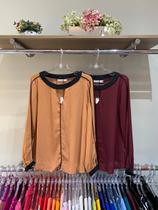 Blusa Karina Di Lucky - Vinho Blusa Karina Di Lucky - Vinho