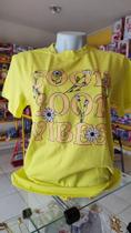 Blusa Kelly Tamanho único,estampada cor amarelo Blusa Kelly Tamanho único,estampada cor amarelo