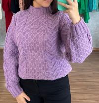 Blusa Lã Trabalhada