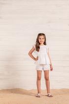 Blusa laise fem. babado ombro bf24011