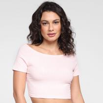 Blusa Lecimar Cropped Xadrez Feminina