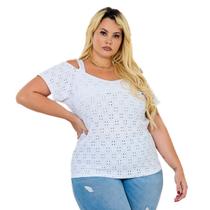 Blusa Lesie Plus Size Roupa Feminina