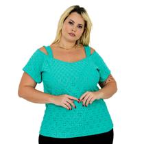 Blusa Lesie Plus Size Roupa Feminina